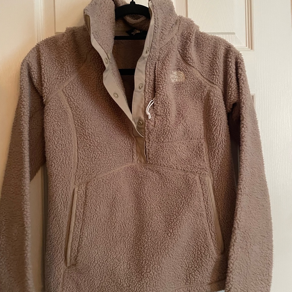 The North Face Beige Fleece Jacket